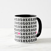 Mug Coeur XOXO (Devant droit)