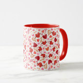Mug Coeurs (Devant droit)