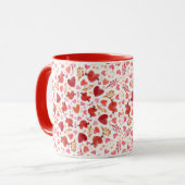 Mug Coeurs (Devant gauche)