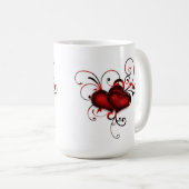 Mug Cœurs (Devant droit)