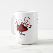 Mug Cœurs (Devant gauche)