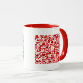 Mug Coeurs (Devant droit)