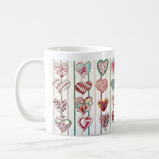 Mug Coeurs (Gauche)