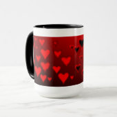 Mug Coeurs (Devant gauche)