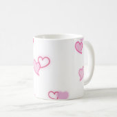 Mug Coeurs (Devant droit)