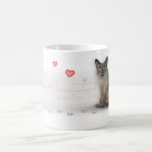 Mug Coeurs 4 Chats (Centre)