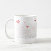 Mug Coeurs 4 Chats (Gauche)