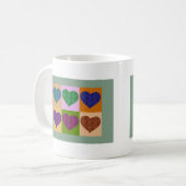 MUG COEURS A-MAZE-ING (Devant gauche)