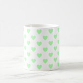 Mug Cœurs à pois verts (Centre)