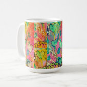 Mug Coeurs à profusion (Devant gauche)