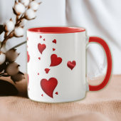 Mug Cœurs aimants 2