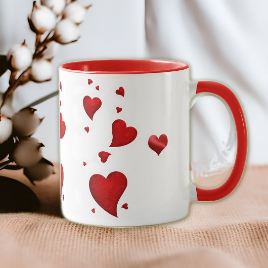 Mug Cœurs aimants 2