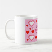 Mug Coeurs : Aimez mon ergothérapiste (Gauche)