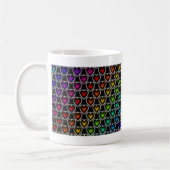 Mug Coeurs arc-en-ciel (Gauche)