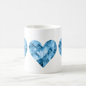 Mug Cœurs bleus (Centre)