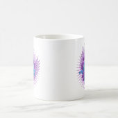 Mug Coeurs bleus Roses et ailes (Centre)