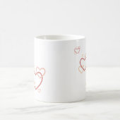 Mug Cœurs Calmes – Tasse de Chocolat Chaud Calme (Centre)