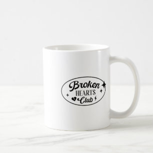Mug Coeurs cassés Club Valentine Retro Alternative Sty