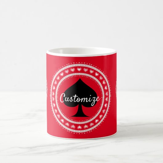 Mug Coeurs Cercle Black Spades Thunder_Cove (Centre)