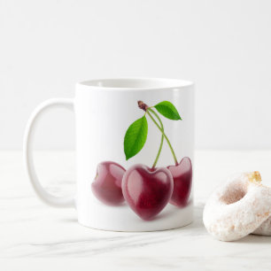 Mug Coeurs cerise