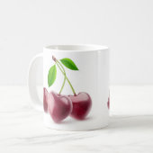 Mug Coeurs cerise (Devant gauche)
