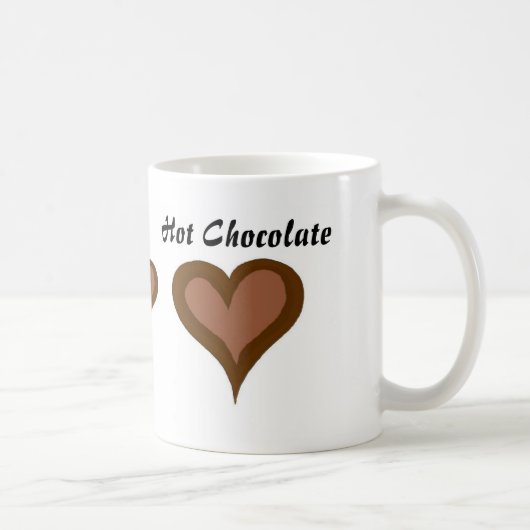 Mug Coeurs chauds au chocolat (Droite)