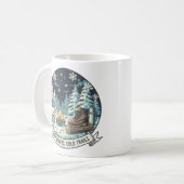 Mug Coeurs chauds Sentiers froids Artwork hivernal (Devant gauche)