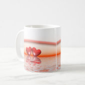 Mug Coeurs coralliens du 35e anniversaire (Devant gauche)