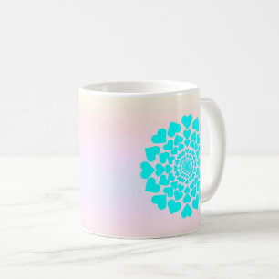 Mug Coeurs correspondants Sun Pastel pastellel colored