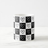 Mug Cœurs Damier (Centre)
