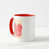 Mug Coeurs d'amour (Devant gauche)