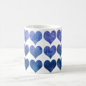 Mug Coeurs d'amour bleu (Centre)