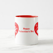 Mug Coeurs d'Amour de la Saint-Valentin (Centre)