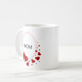 Mug Coeurs d'amour de maman (Devant gauche)
