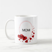 Mug Coeurs d'amour de maman (Gauche)