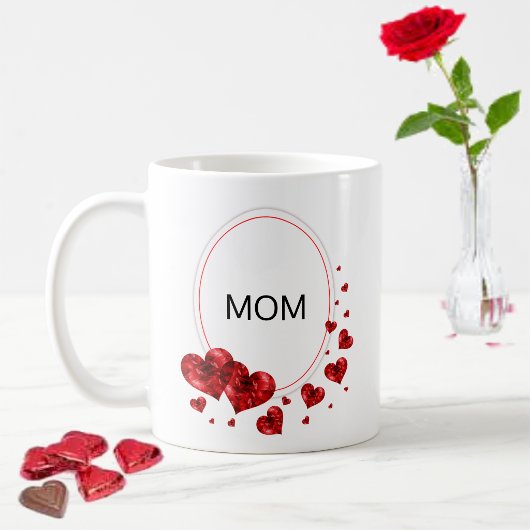 Mug Cœurs d'amour de maman