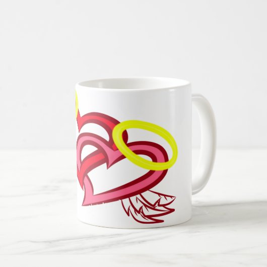 Mug Coeurs d'Angle (Devant droit)
