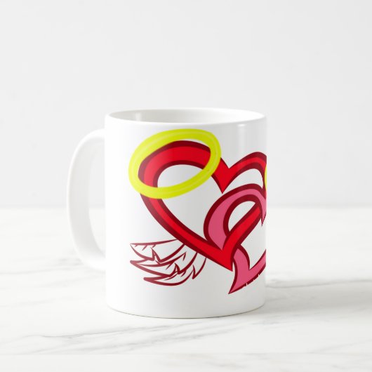 Mug Coeurs d'Angle (Devant gauche)