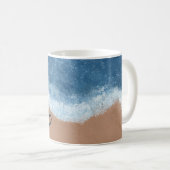 Mug Cœurs dans le Sable (Devant droit)