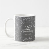 Mug Coeurs d'argent du 25e anniversaire (Gauche)