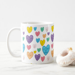 Mug Coeurs de bonbons