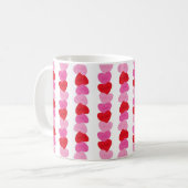Mug Coeurs de bonbons Valentine (Devant gauche)