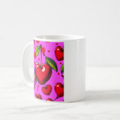 Mug Cœurs de Cerise (Devant gauche)