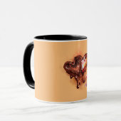 Mug Coeurs de chocolat (Devant gauche)