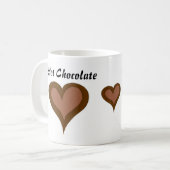 Mug Cœurs de Chocolat Chaud (Devant gauche)