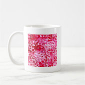 Mug Cœurs de confettis roses (Gauche)