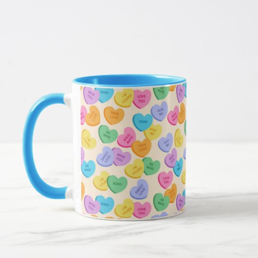 Mug Coeurs de conversation (Gauche)