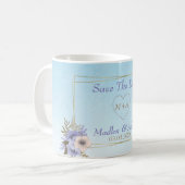 Mug Coeurs De Diamants Et Cadre Or (Devant gauche)