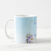Mug Coeurs De Diamants Et Cadre Or (Gauche)