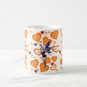 Mug Cœurs de Fée Orange (Centre)